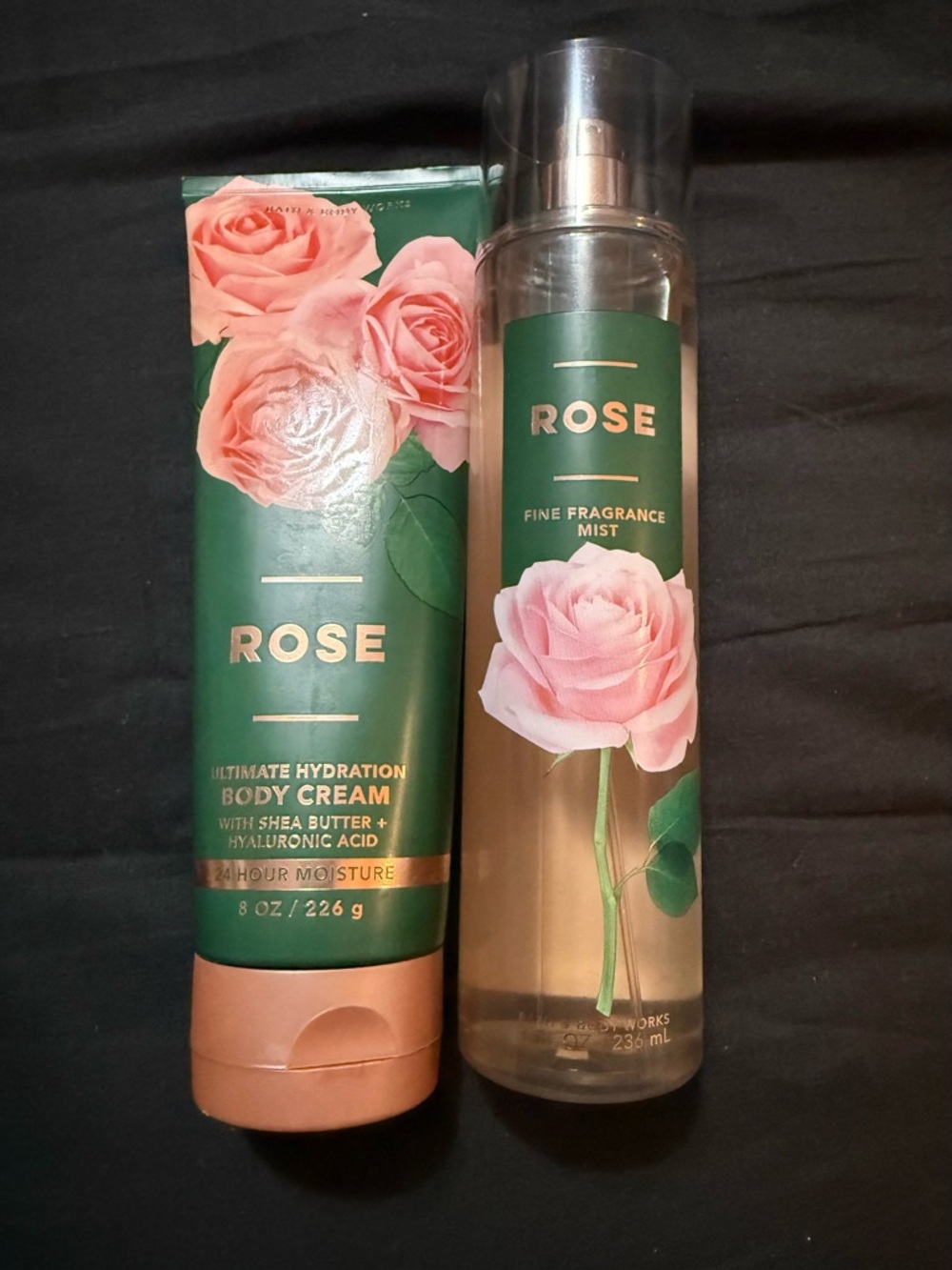 Bath & Body Works Rose Fine Fragrance Mist & Body Cream - Rose Scent